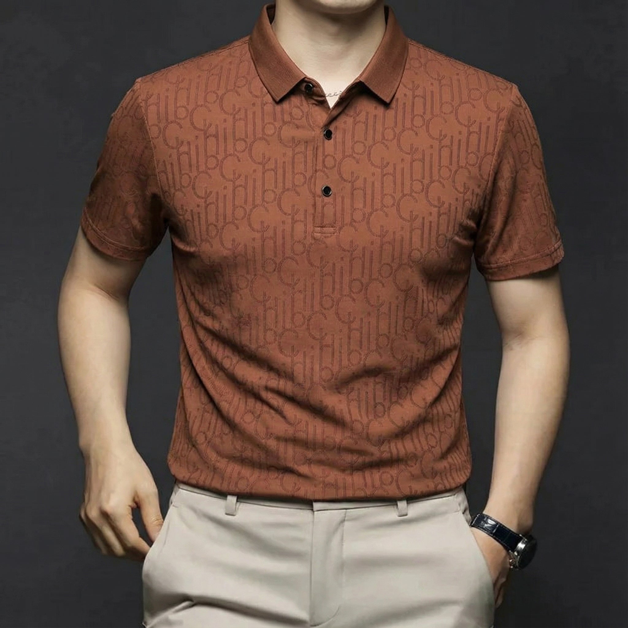 Celestique Cipher Polo T-Shirt